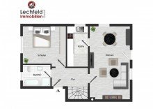 Grundriss EG Attraktive Erdgeschosswohnung mit sch�nem Garten