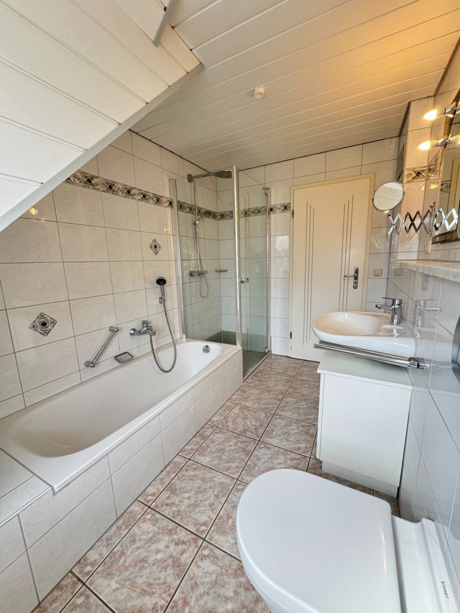 Badezimmer Maisonettewohnung Untermeitingen
