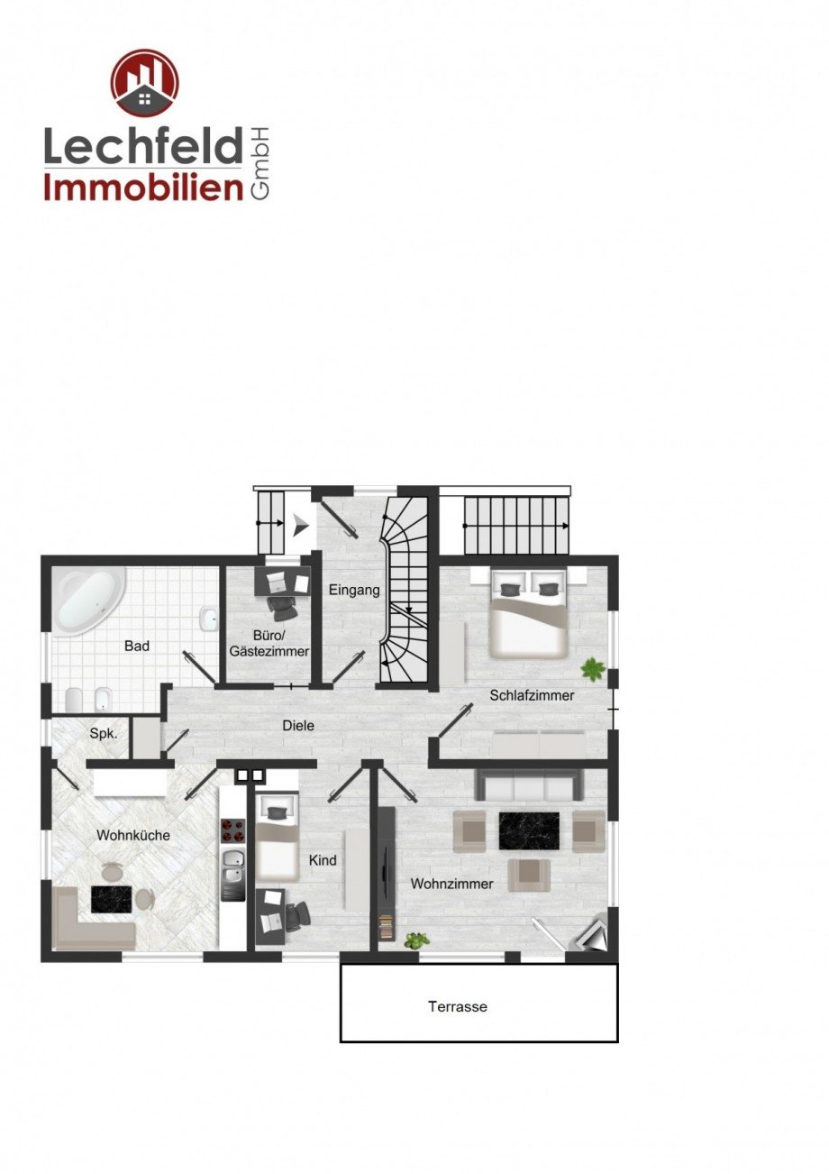 EG Zweifamilienhaus Klosterlechfeld